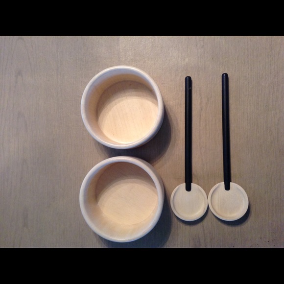 Dansk Salad Bowls and Salad Spoons